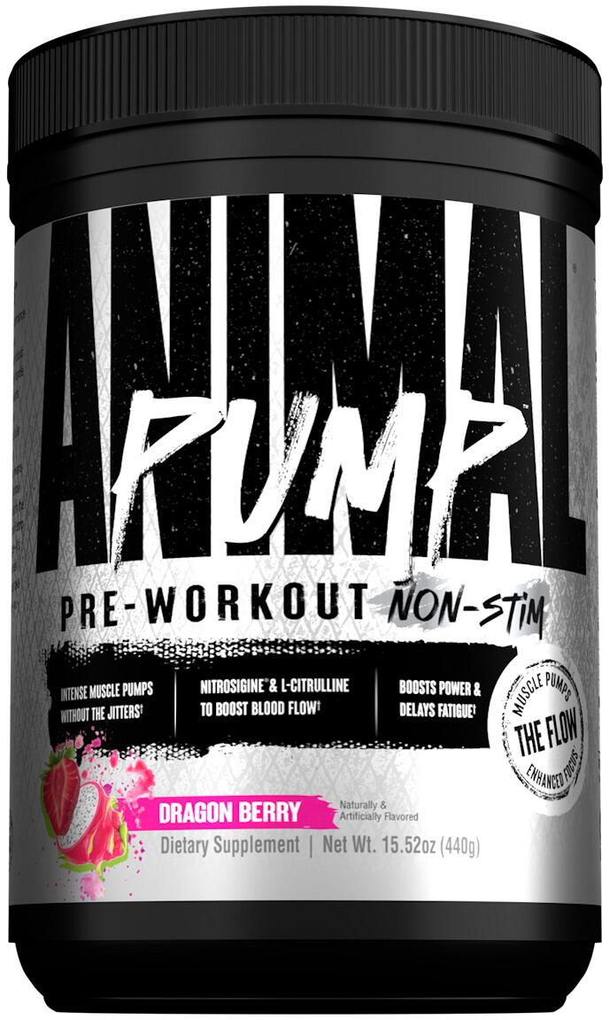 Universal Nutrition Animal Pump Pre-Workout, 440 g Dose, Dragon Berry
