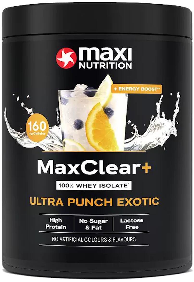 MaxiNutrition MaxClear 100% Whey Protein Isolate, 300 g Dose, Ultra Punch Exotic