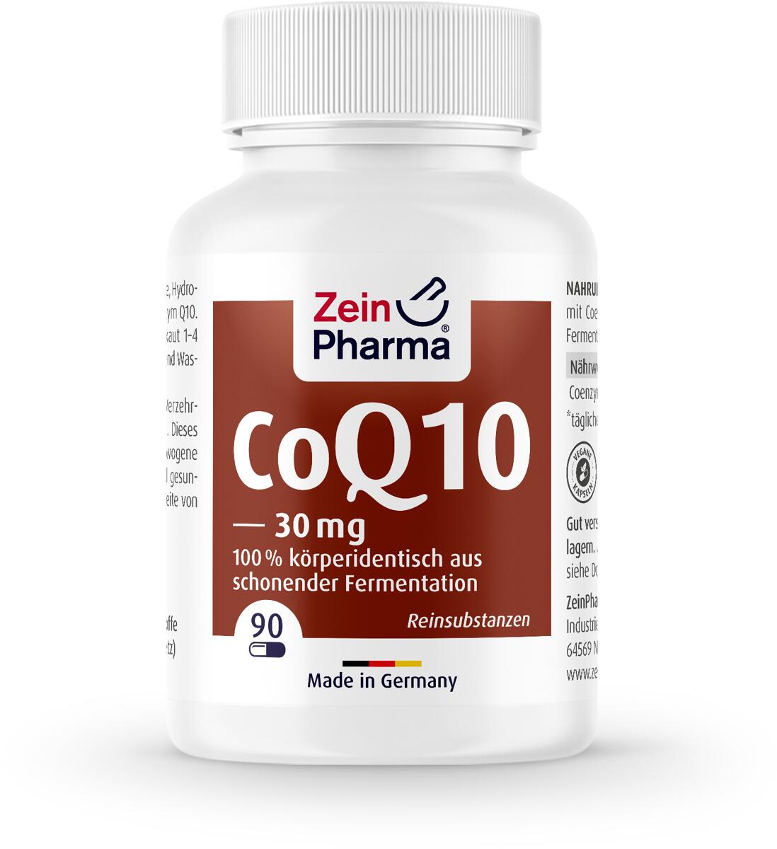 Zein Pharma Coenzym Q10 30 mg, 90 Kapseln