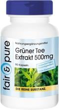 fair & pure Grüner Tee Extrakt - 500 mg, 90 Kapseln
