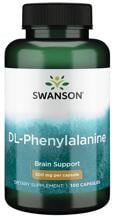 Swanson DL-Phenylalanine 500 mg, 100 Kapseln
