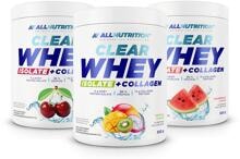 Allnutrition Clear Whey Isolate + Collagen, 500 g Dose
