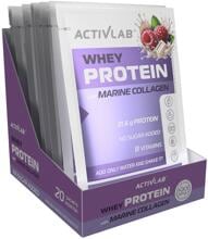 Activlab Whey Protein with Marine Collagen, 20 x 30 g Beutel