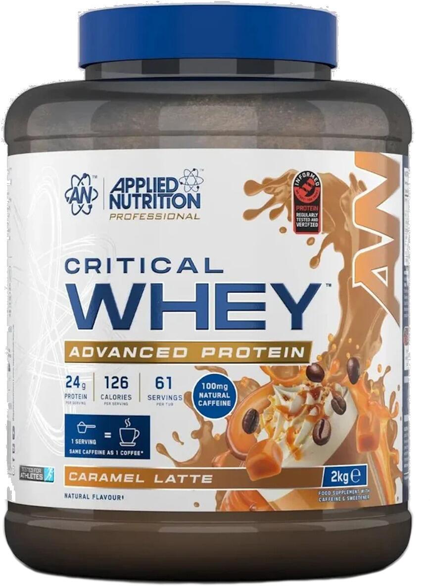 Applied Nutrition Critical Whey, 2000 g Dose, Caramel Latte