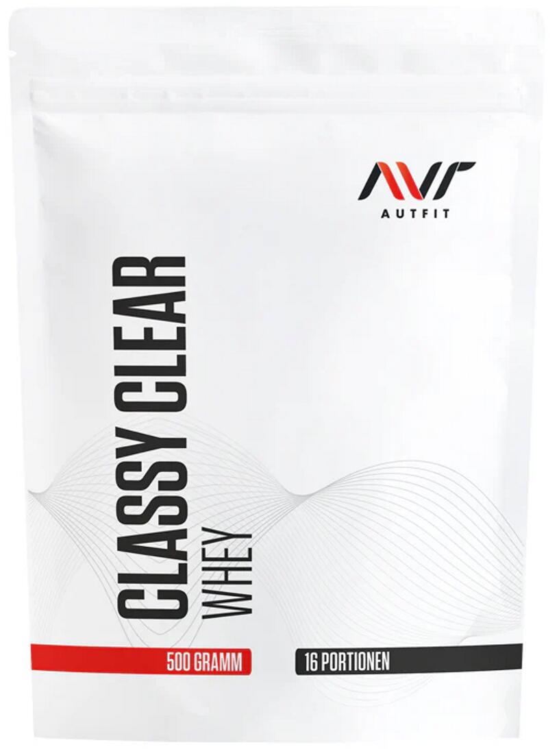 Autfit Classy Clear Whey, 500 g Beutel, Erdbeer Limette