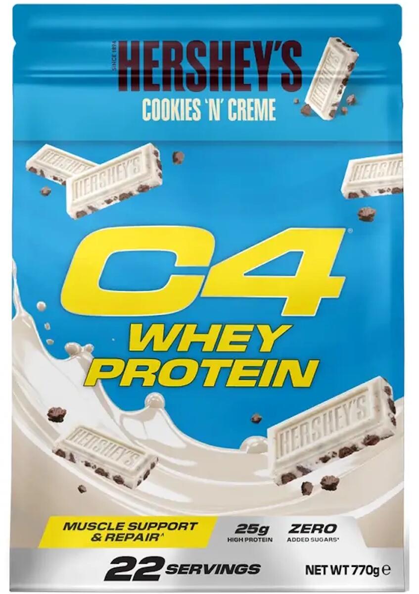 Cellucor C4 Whey Protein Powder, 759 g Beutel, Hersheys Cookies n Creme
