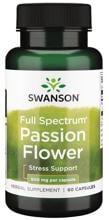Swanson Full Spectrum Passion Flower 500 mg, 60 Kapsel