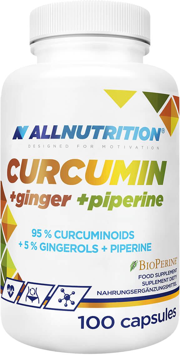 Allnutrition Curcumin + Ginger + Piperine, 100 Kapseln