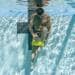 Finis Ankle Buoy Knöchelboje für wettbewerbsfähiges Schwimmtraining, M, gelb
