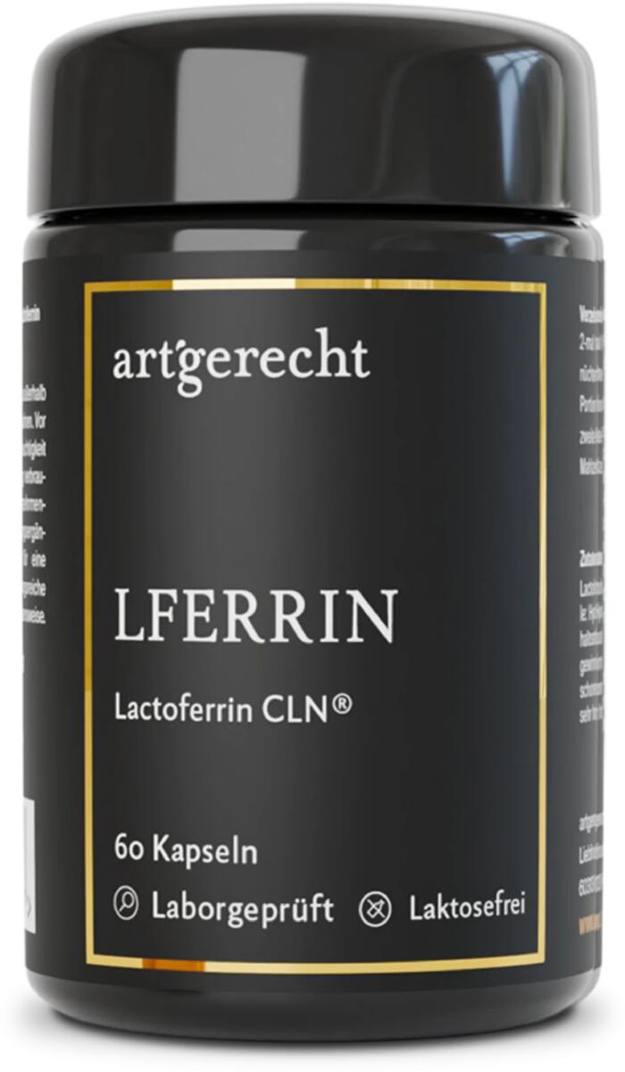 artgerecht Lactoferrin, 60 Kapseln