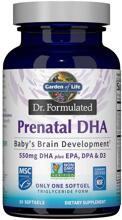 Garden of Life Dr. Formulated Prenatal DHA, 30 Softgels