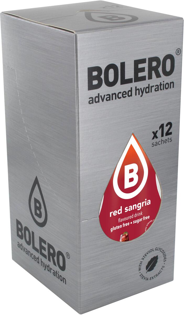 Bolero Drinks Getränkepulver, 12 x 9 g Sachets, Sangria (rot)