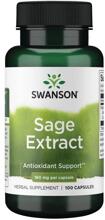 Swanson Sage Extract 160 mg, 100 Kapseln