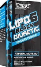 Nutrex Research Lipo-6 Black Diuretic, 80 Kapseln