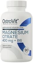 OstroVit Magnesium Citrate 400 mg + B6, 90 Tabletten