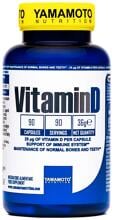 Yamamoto Nutrition Vitamin D 25 µg, 90 Tabletten