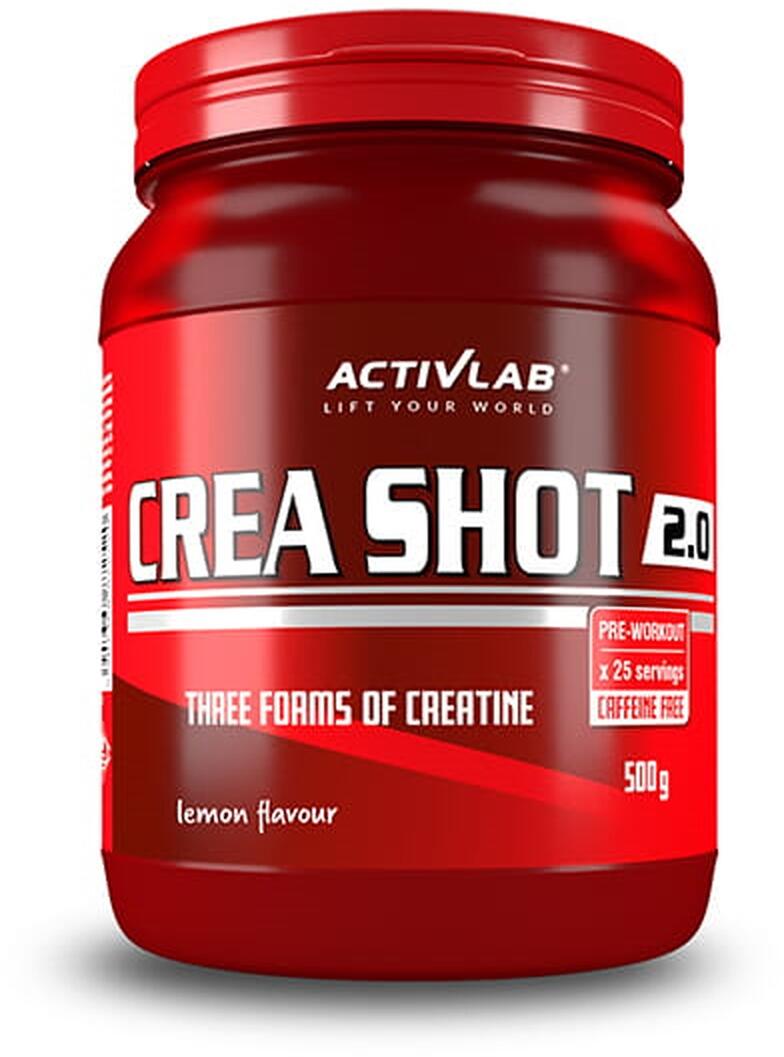 Activlab Crea Shot 2.0, 500 g Dose, Orange