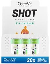 OstroVit Vitamin C - 2000 mg Shot, 20 x 100 ml Flasche