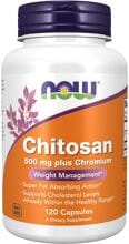 Now Foods Chitosan 500 mg Plus Chromium, Kapseln
