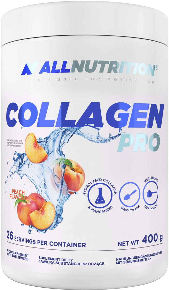 Allnutrition Collagen Pro, 400 g Dose, Pfirsich