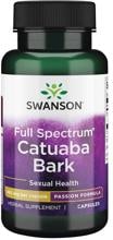 Swanson Catuaba Bark 465 mg, Kapseln