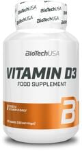BioTech USA Vitamin D3, Tabletten