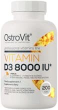 OstroVit Vitamin D3 8000 IU, 200 Tabletten