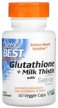 Doctors Best Glutathione + Milk Thistle, 60 Kapseln