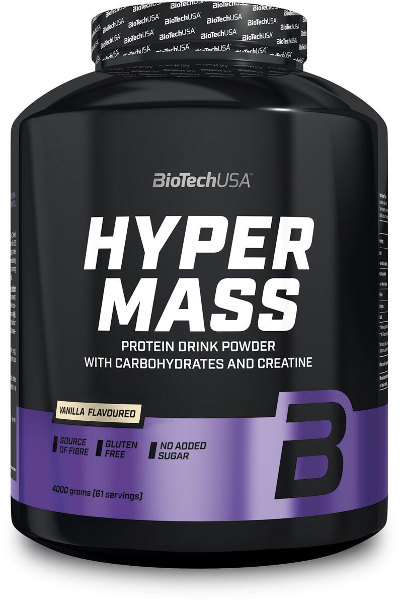 BioTech USA Hyper Mass, 4000 g Dose, Vanille