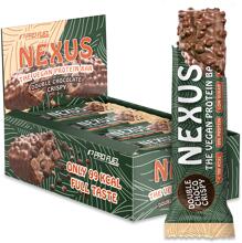 ProFuel NEXUS Proteinriegel, 12 x 30 g Riegel, Double Chocolate Crispy