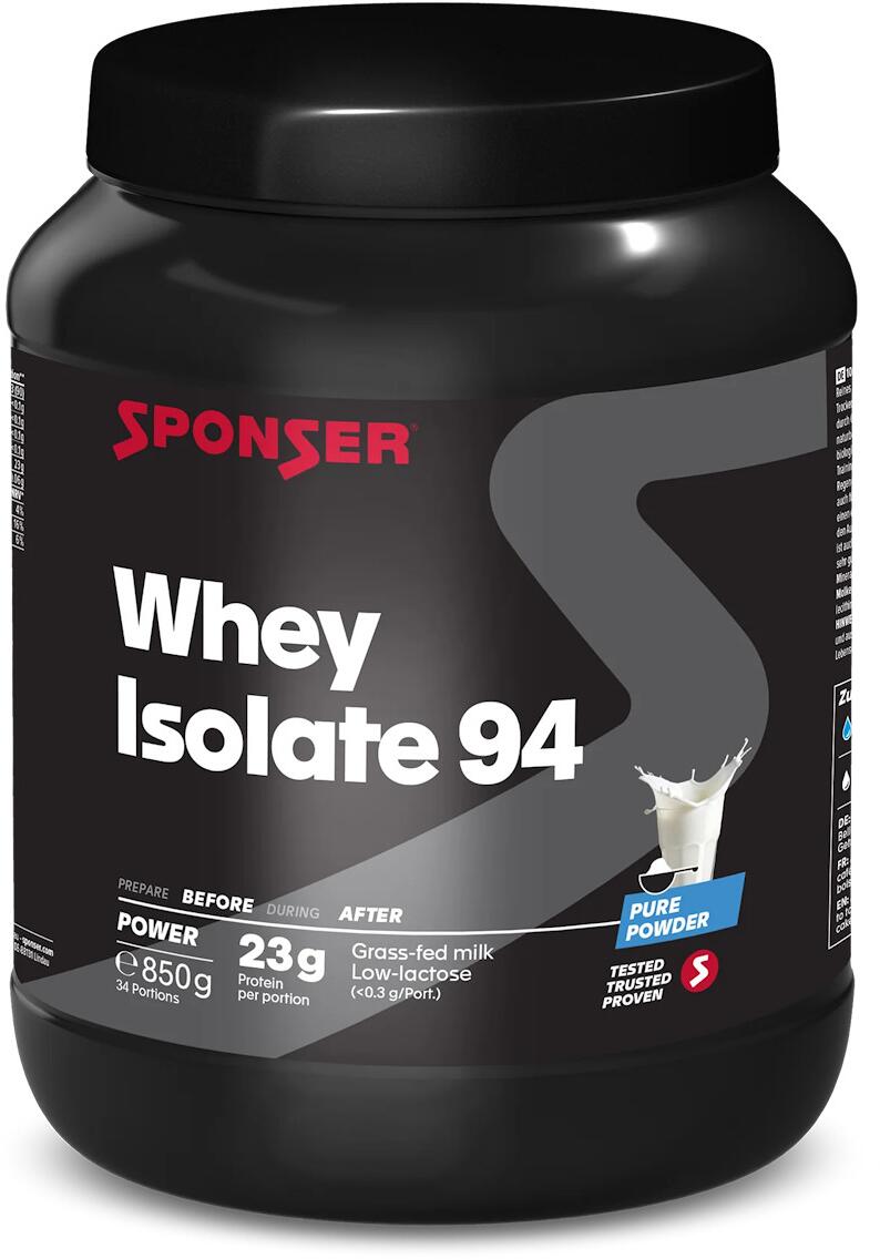 Sponser Whey Isolate 94, 850 g Dose, Neutral