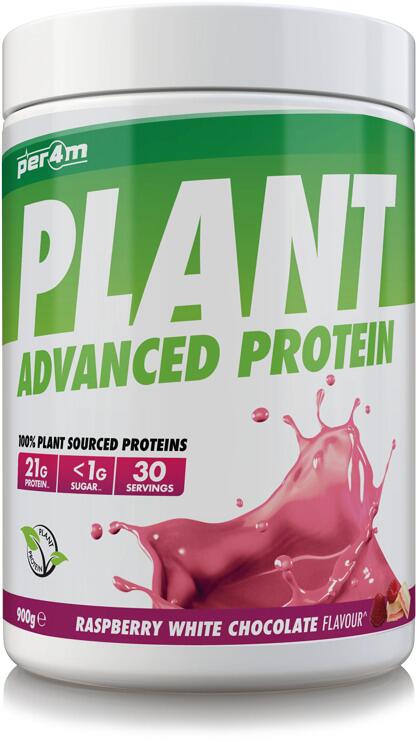 Per4m Plant Protein, 900 g Dose, Raspberry White Chocolate