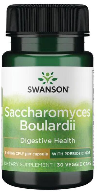 Swanson Saccharomyces Boulardii 5 Billion CFU, 30 Kapseln