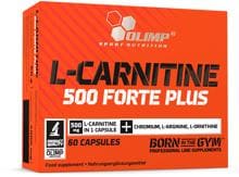 Olimp L-Carnitine 500 Forte Plus, 60 Kapseln