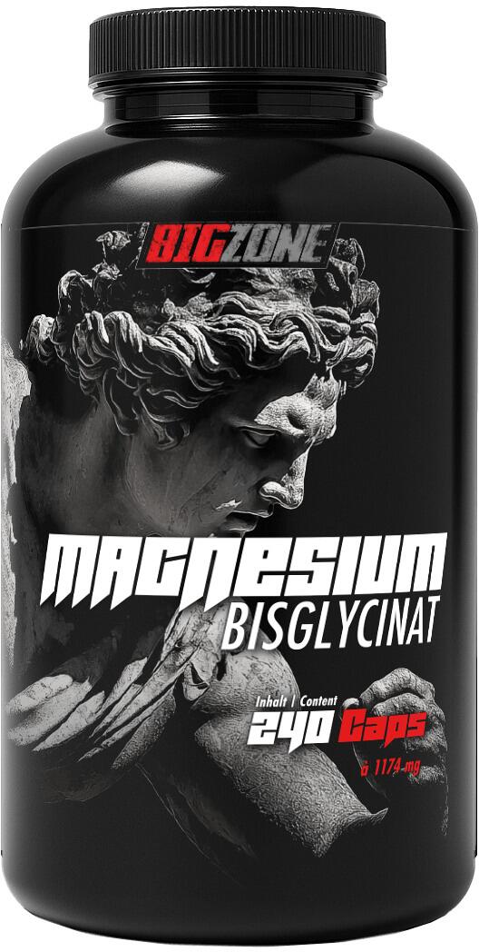 Big Zone Magnesium Bisglycinat, 240 Kapseln