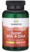Swanson Triple Strength Super EPA & DHA, 60 Kapseln