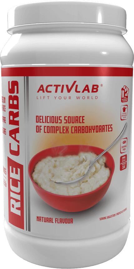 Activlab Rice Carbs, 1000 g Dose, Natural