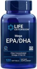 Life Extension Mega EPA / DHA, 120 Weichkapseln