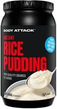 Body Attack Instant Rice Pudding, 1000 g Dose, Natural