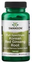 Swanson Full Spectrum Korean Red Ginseng Root 400 mg, 90 Kapseln