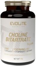 Evolite Nutrition Choline Bitartrate 500 mg, 120 Kapseln