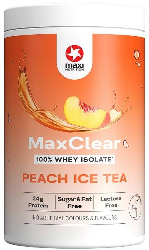MaxiNutrition MaxClear 100% Whey Protein Isolate, 420 g Dose, Peach Ice Tea