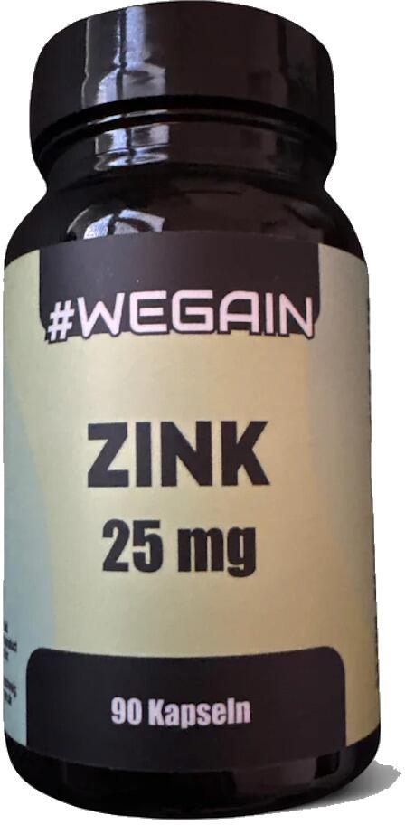 #WEGAIN Zink 25 mg, 90 Kapseln