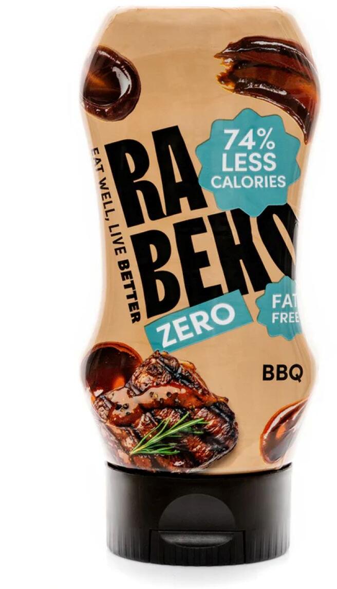 Rabeko Zero Sauce, 350 ml Flasche, BBQ
