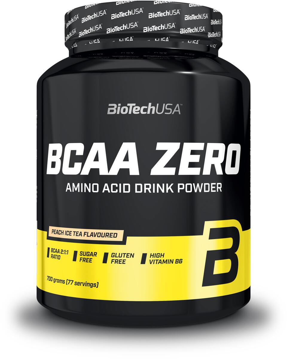 BioTech USA BCAA Zero, 700 g Dose, Pfirsich-Eistee