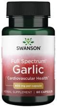 Swanson Full Spectrum Garlic 400 mg, 60 Kapseln