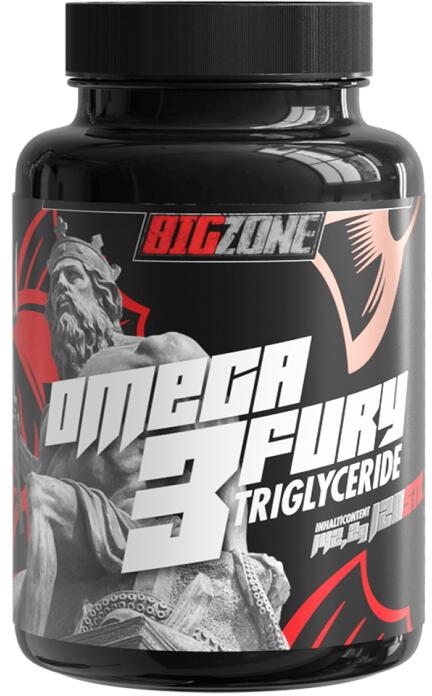 Big Zone Omega 3 Fury Triglyceride, 120 Kapseln