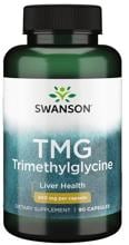 Swanson TMG Trimethylglycine 500 mg, 90 Kapseln