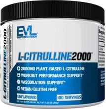 Evl Nutrition L-Citrulline Pulver, 200 g Dose