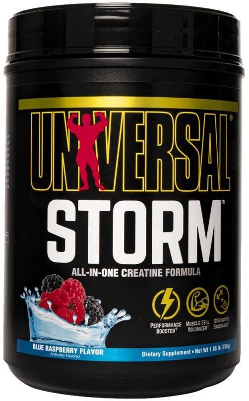 Universal Nutrition Storm, 759 g Dose, Blue Raspberry